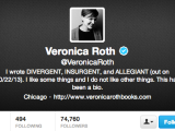 Veronica Roth is Now Verified on Twitter!
